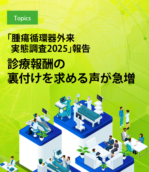 「腫瘍循環器外来 実態調査2025」報告　診療報酬の裏付けを求める声が急増